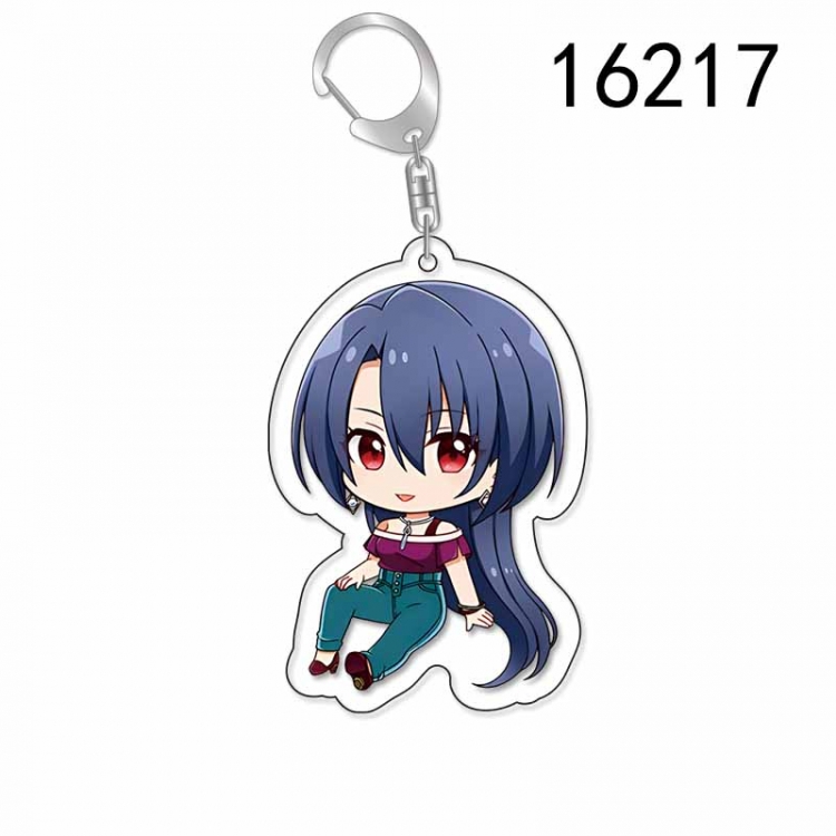 Shangri La explores new territories Anime Acrylic Keychain Charm price for 5 pcs