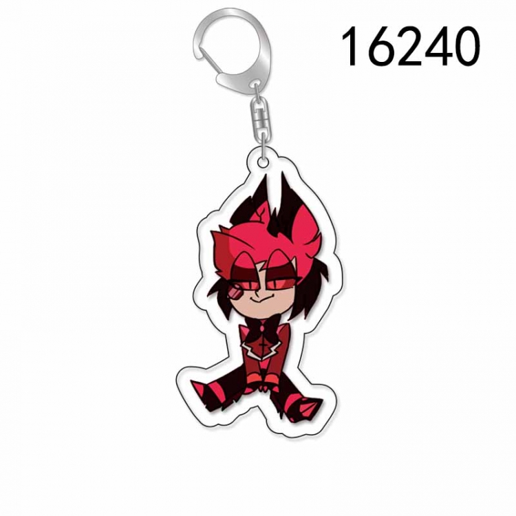 Hazbin Hotel Anime Acrylic Keychain Charm price for 5 pcs