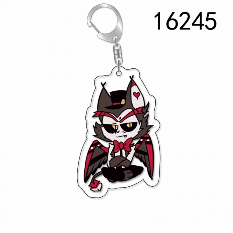 Hazbin Hotel Anime Acrylic Keychain Charm price for 5 pcs