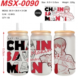 Chainsawman Anime frosted glas...