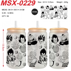 DRAGON BALL Anime frosted glas...