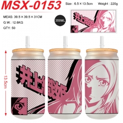 Bleach Anime frosted glass cup...