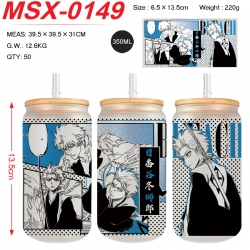 Bleach Anime frosted glass cup...