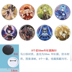 Genshin Impact Anime Round clo...