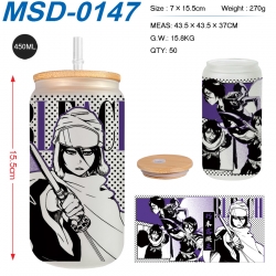 Bleach Anime frosted glass cup...