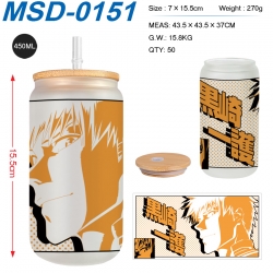 Bleach Anime frosted glass cup...