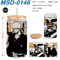 Bleach Anime frosted glass cup...