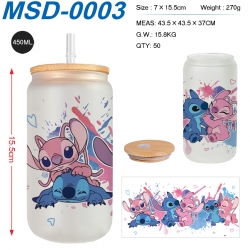 Lilo & Stitch Anime frosted gl...