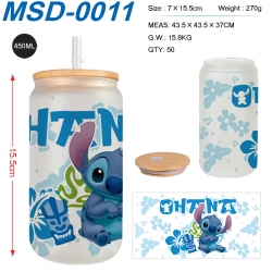 Lilo & Stitch Anime frosted gl...