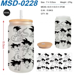 DRAGON BALL Anime frosted glas...