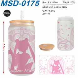 sailormoon Anime frosted glass...