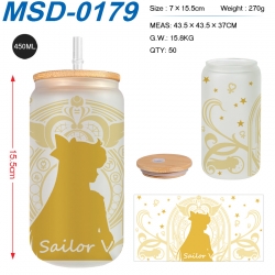 sailormoon Anime frosted glass...