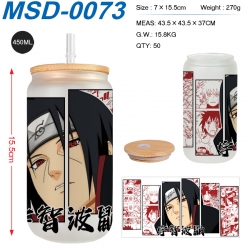 Naruto Anime frosted glass cup...