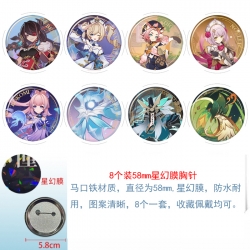Genshin Impact Anime round Ast...