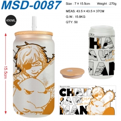 Chainsawman Anime frosted glas...