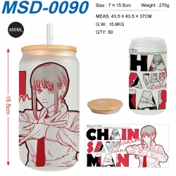 Chainsawman Anime frosted glas...