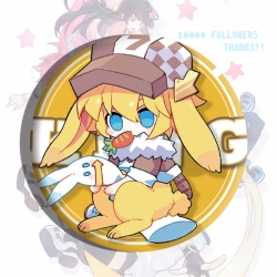 AOTU Anime tinplate brooch bad...