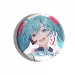 Hatsune Miku Anime tinplate br...