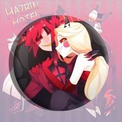 Hazbin Hotel Anime tinplate br...