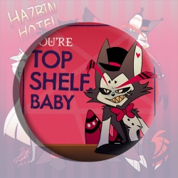 Hazbin Hotel Anime tinplate br...