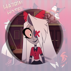 Hazbin Hotel Anime tinplate br...