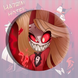 Hazbin Hotel Anime tinplate br...