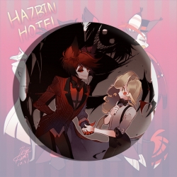 Hazbin Hotel Anime tinplate br...