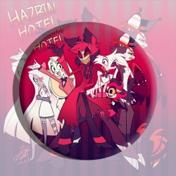 Hazbin Hotel Anime tinplate br...