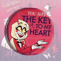 Hazbin Hotel Anime tinplate br...