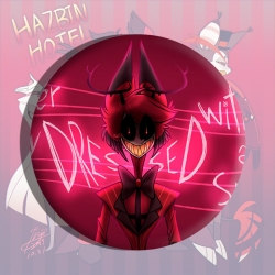 Hazbin Hotel Anime tinplate br...