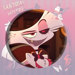 Hazbin Hotel Anime tinplate br...