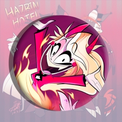 Hazbin Hotel Anime tinplate br...