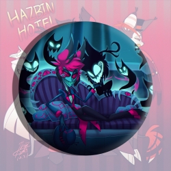 Hazbin Hotel Anime tinplate br...