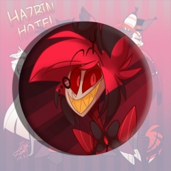 Hazbin Hotel Anime tinplate br...