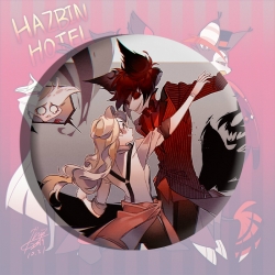 Hazbin Hotel Anime tinplate br...