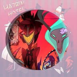 Hazbin Hotel Anime tinplate br...