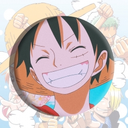 One Piece Anime tinplate brooc...