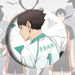 Haikyuu!! Anime tinplate brooc...