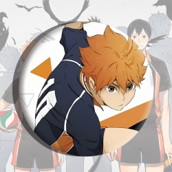 Haikyuu!! Anime tinplate brooch badge price for 5 pcs