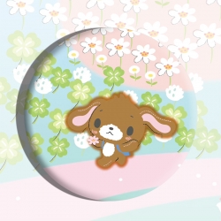 sanrio Anime tinplate brooch b...