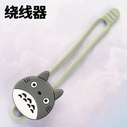  TOTORO Mobile phone computer data cable headphone winding device cable tie hub 10.5x3cm 5G price for 10 pcs