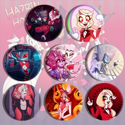 Hazbin Hotel Anime tinplate br...