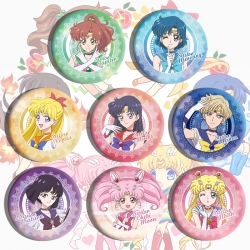 sailormoon Anime tinplate broo...