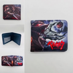 Berserk Full color Two fold short card case wallet 11X9.5CM  