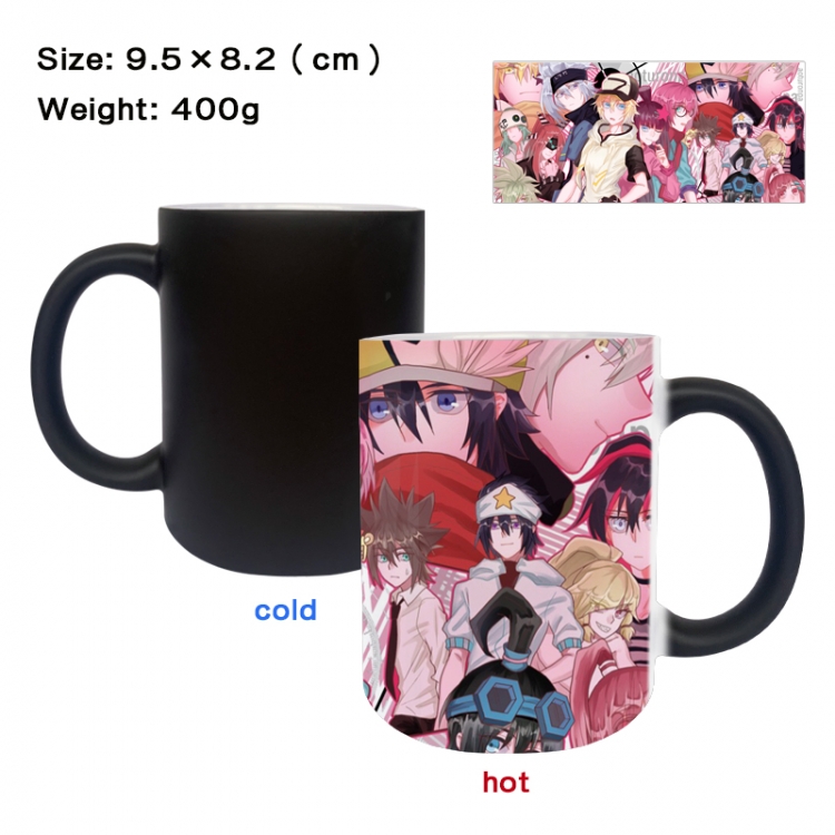 AOTU Anime peripherals color changing ceramic cup tea cup mug 9.5X8.2cm