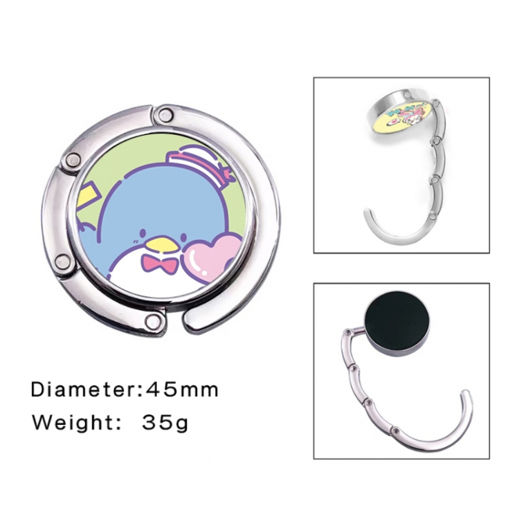 sanrio Anime folding bag hanger table edge bag hook 45mm