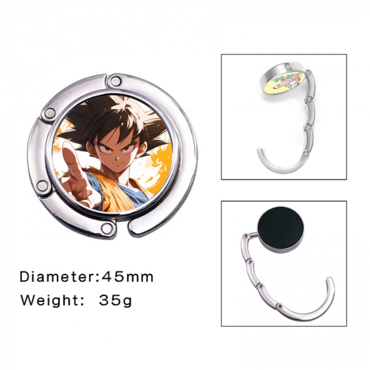 DRAGON BALL Anime folding bag hanger table edge bag hook 45mm