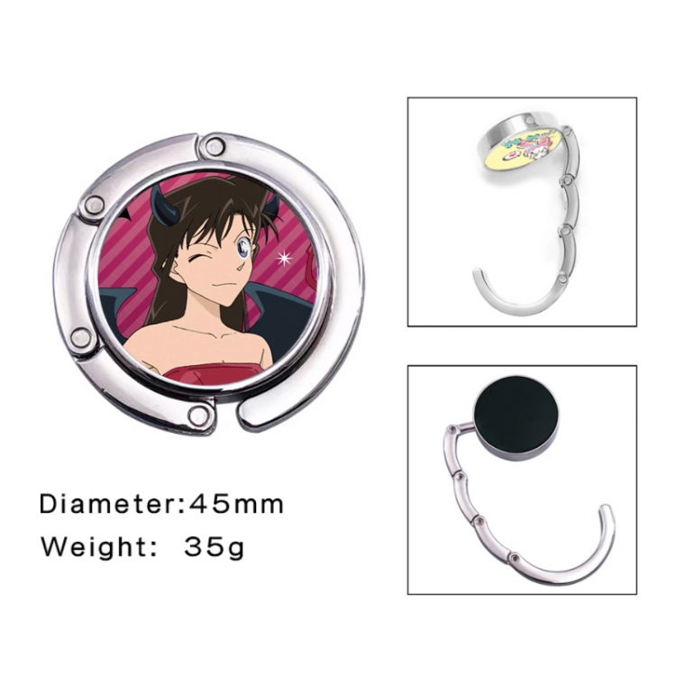 Detective conan Anime folding bag hanger table edge bag hook 45mm