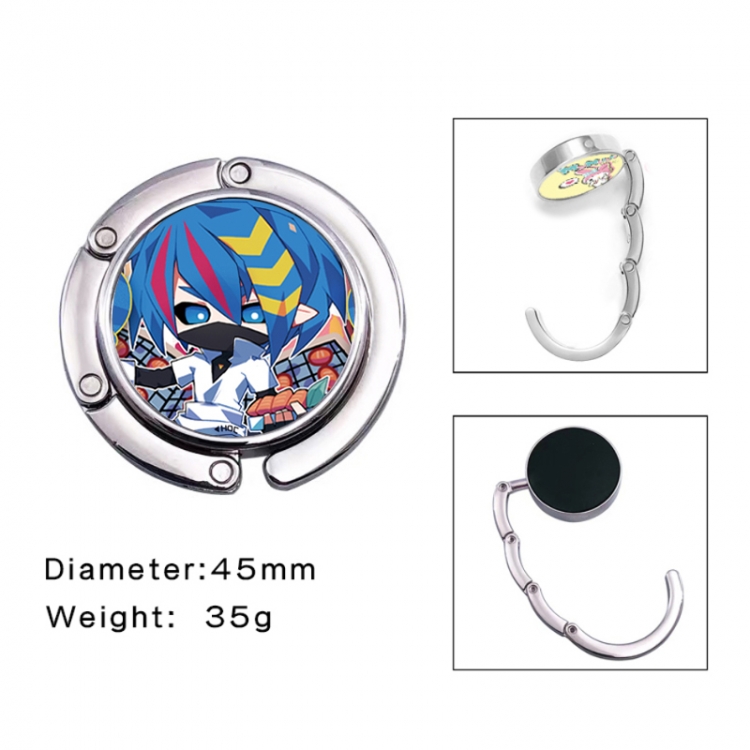 AOTU Anime folding bag hanger table edge bag hook 45mm
