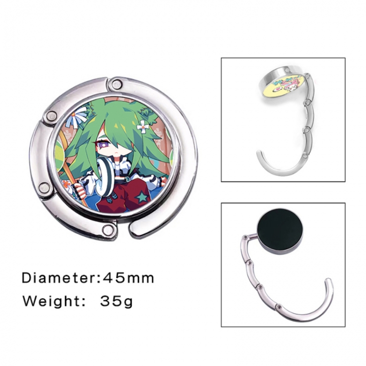 AOTU Anime folding bag hanger table edge bag hook 45mm